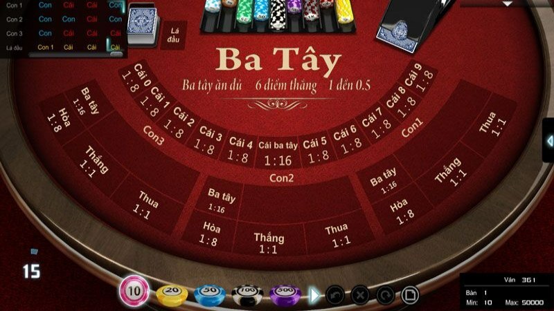Tổng quan về game bài ba tây tại v9bet